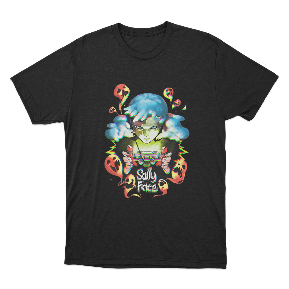 Ghosts Unisex T Shirt Black Ghosts Unisex T Shirt Black