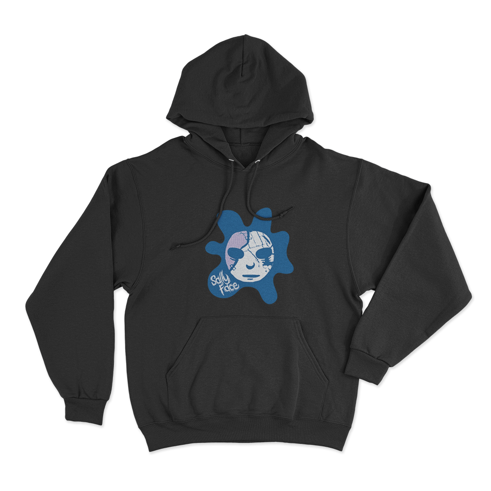 Melting Mask Unisex Hoodie Black Melting Mask Unisex Hoodie Black
