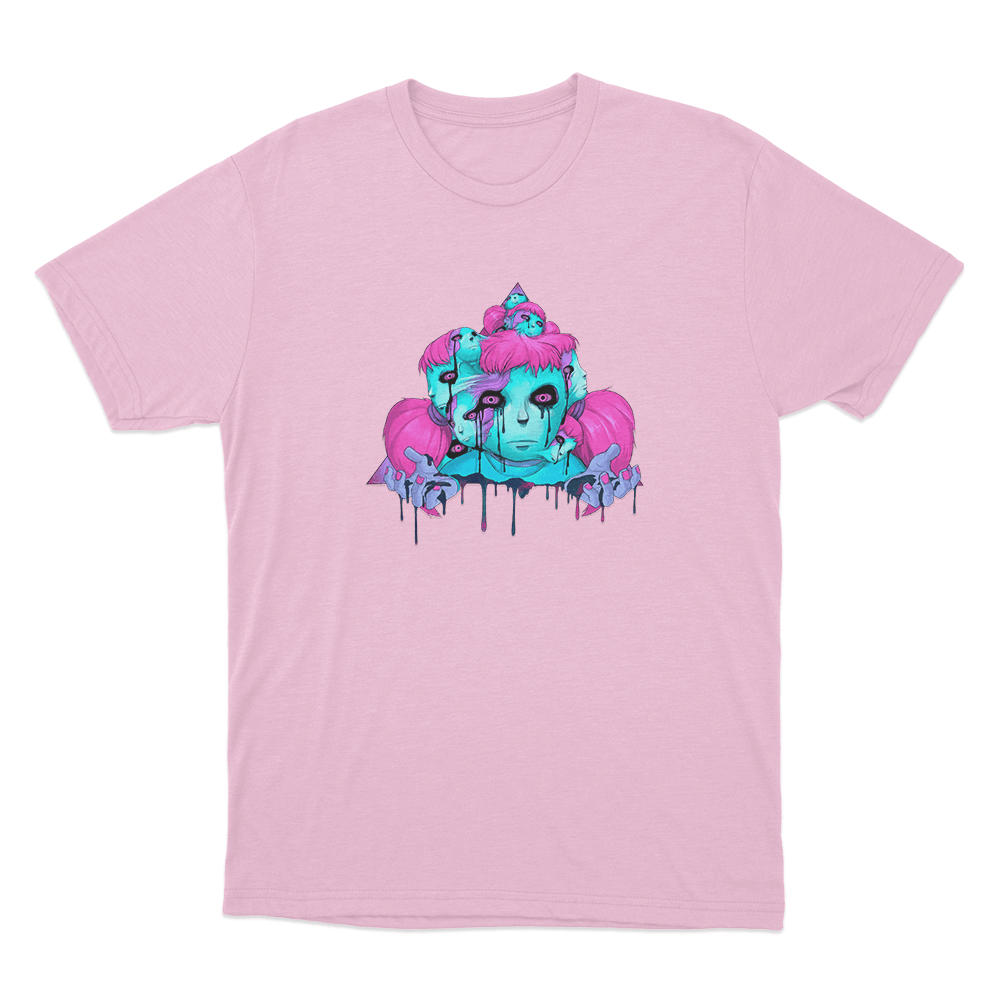 Psychedelic Sally Unisex T Shirt Pink Psychedelic Sally Unisex T Shirt Pink