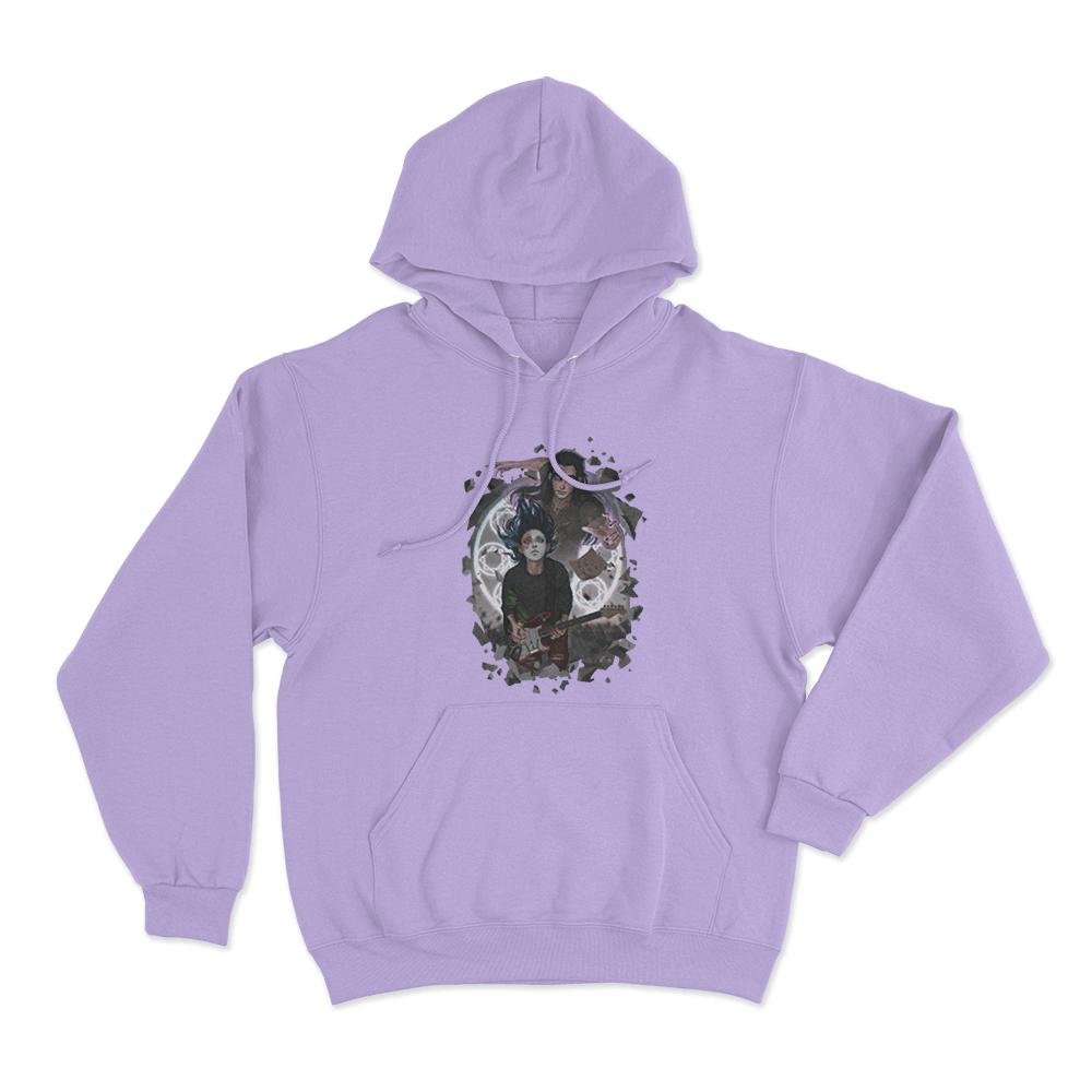 Rain Unisex Hoodie Purple Rain Unisex Hoodie Purple 1
