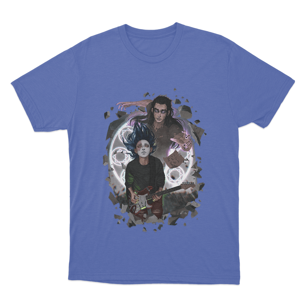 Rain Unisex T Shirt Blue Rain Unisex T Shirt Blue