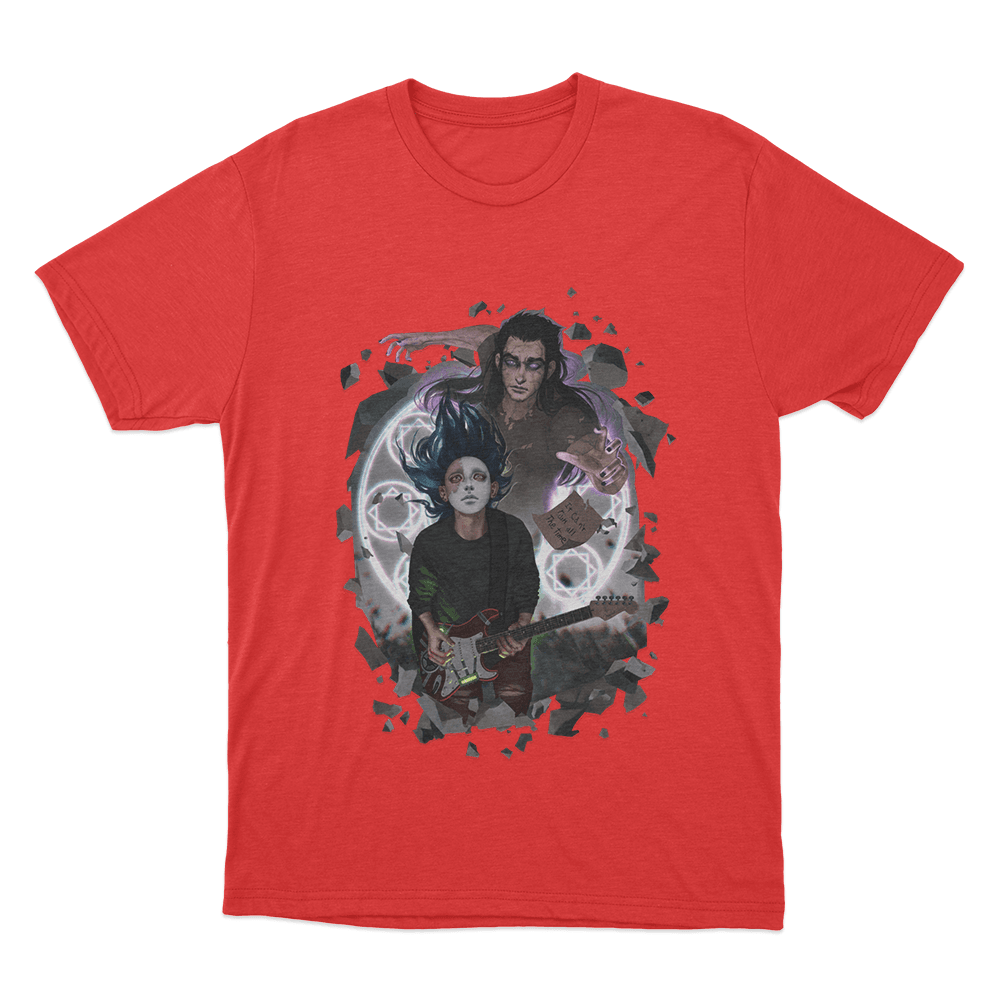 Rain Unisex T Shirt Red Rain Unisex T Shirt Red