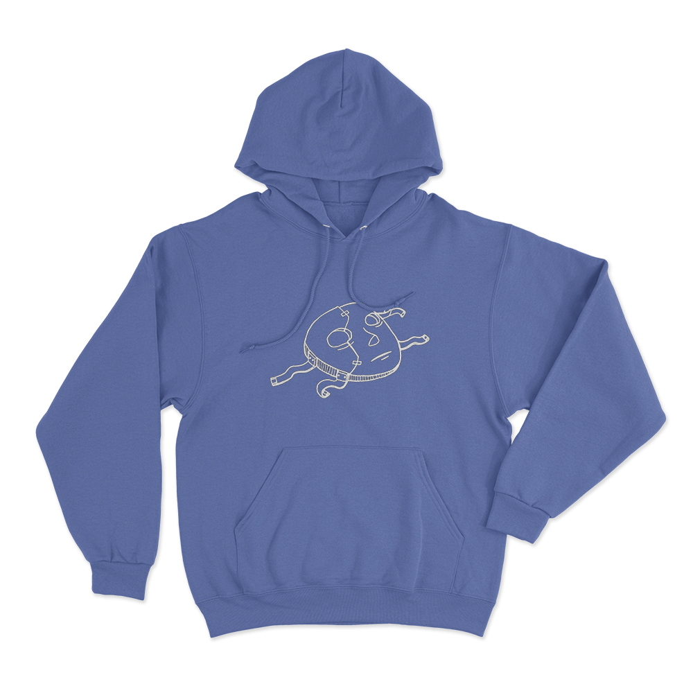 Sally Face Mask Unisex Hoodie Blue Sally Face Mask Unisex Hoodie Blue