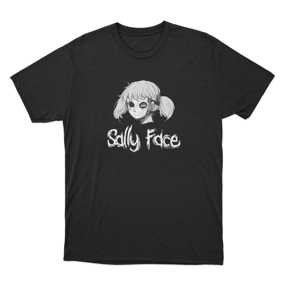Sally Face Portrait Unisex T Shirt Black Sally Face Portrait Unisex T Shirt Black
