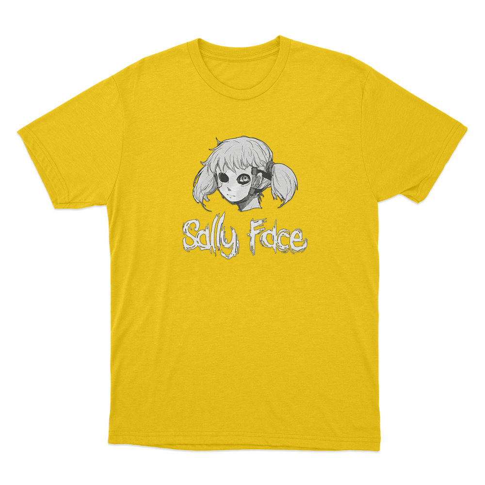 Sally Face Portrait Unisex T Shirt Yellow Sally Face Portrait Unisex T Shirt Yellow