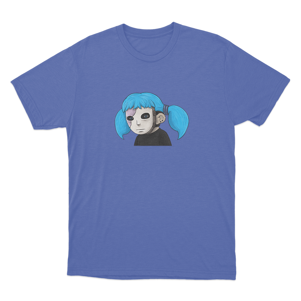 Sally Face Unisex T Shirt Blue Sally Face Unisex T Shirt Blue