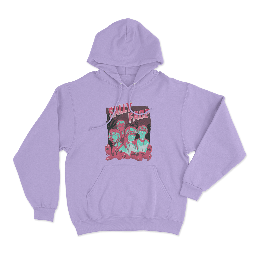 Shadows Unisex Hoodie Purple Shadows Unisex Hoodie Purple